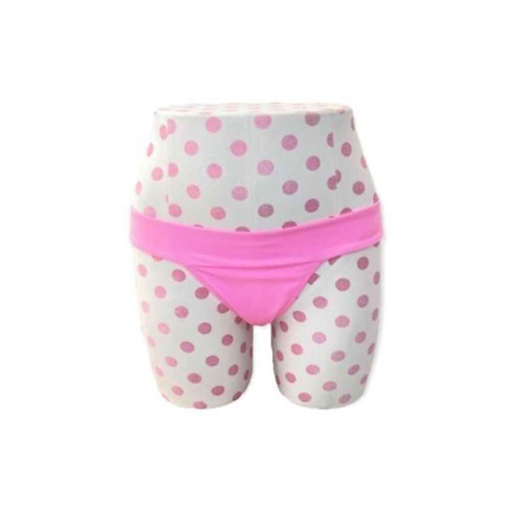 Victoria's Secret Womens Hipster Bikini Bottom Pink Stretch M New